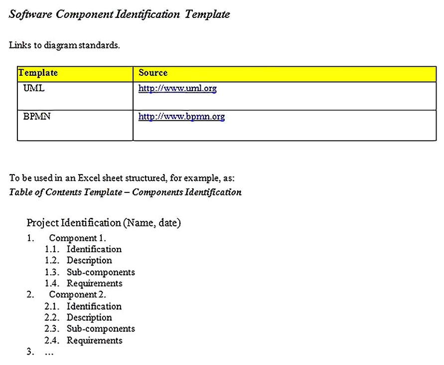 Templates for System Requirements Analysis 3 Sample