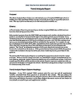 Templates for Trend Analysis Report Documentation Sample