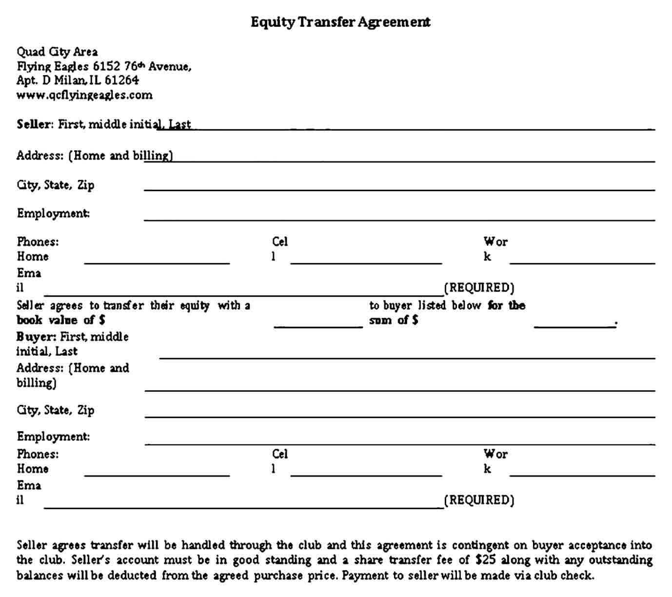 Equity Transfer Agreement