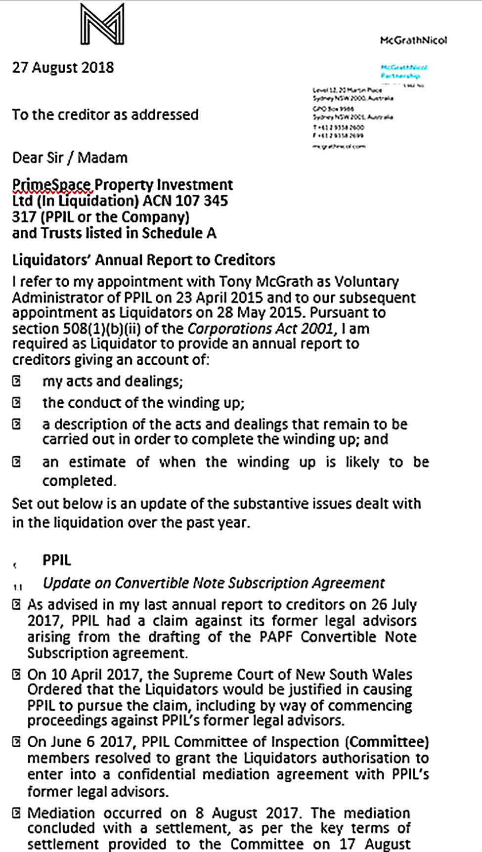 Sample Convertible Agreement 002