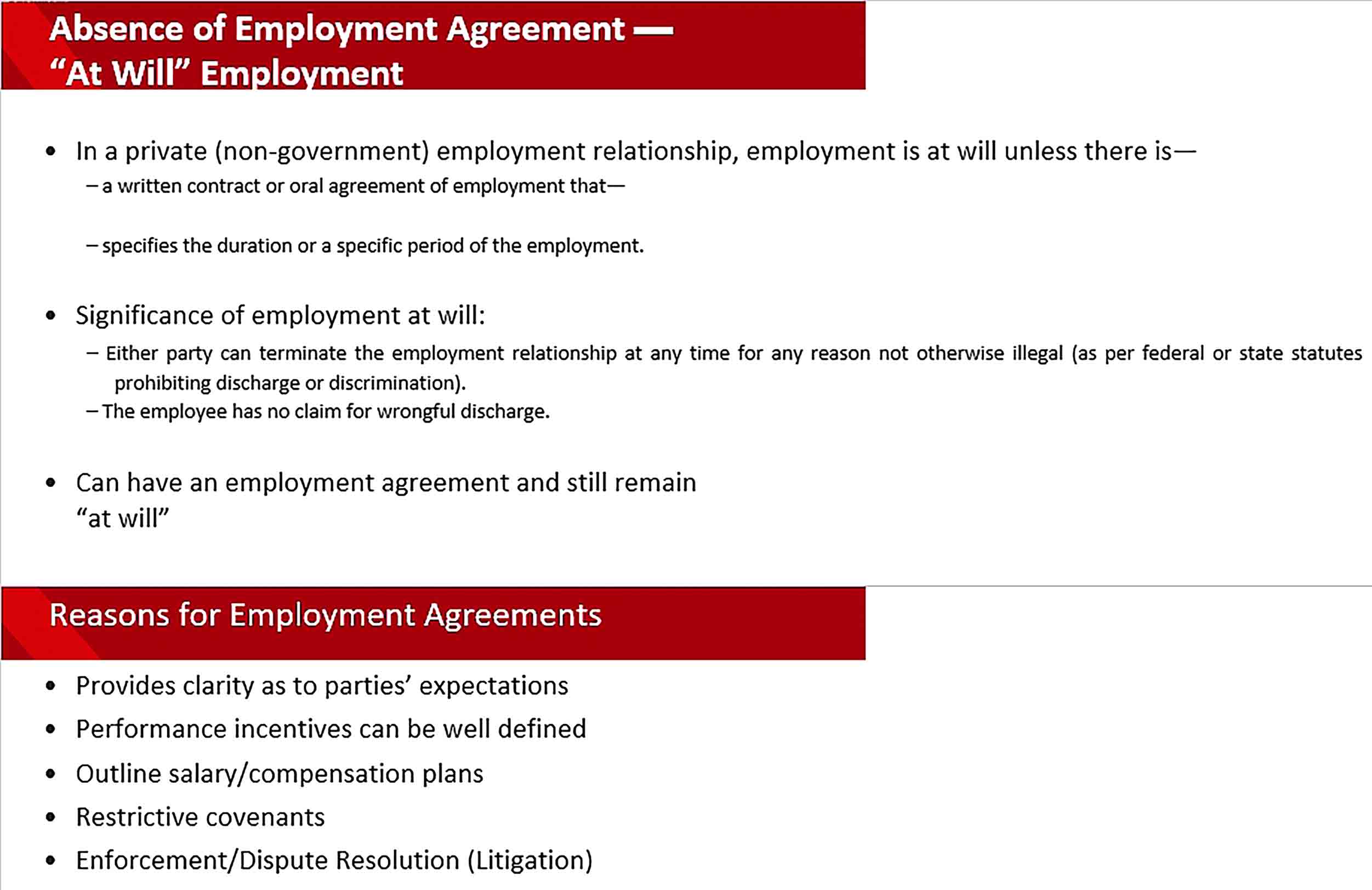 Sample Draft Employment Separation Agreement