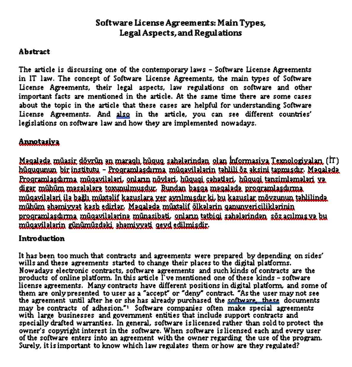 software license agreement guide