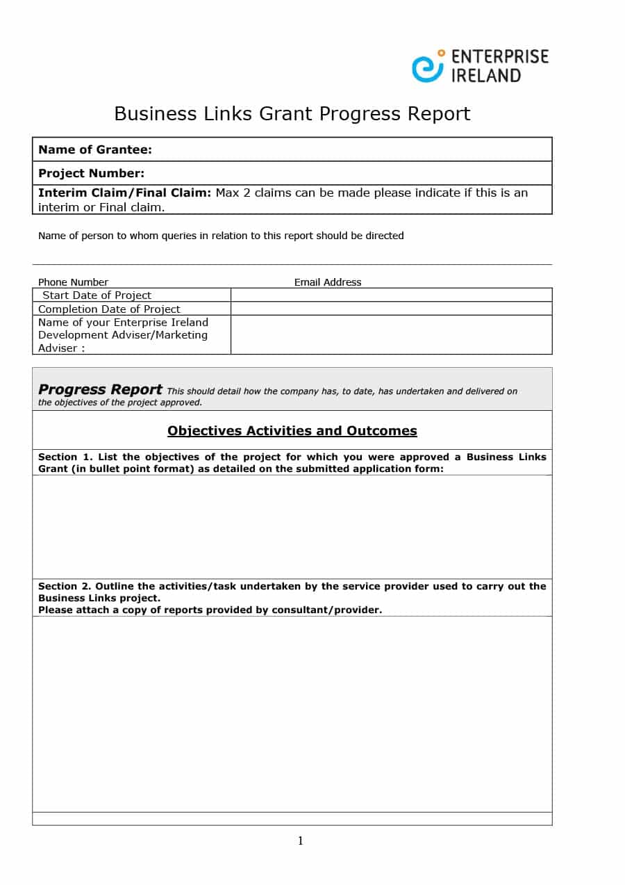 business report format1