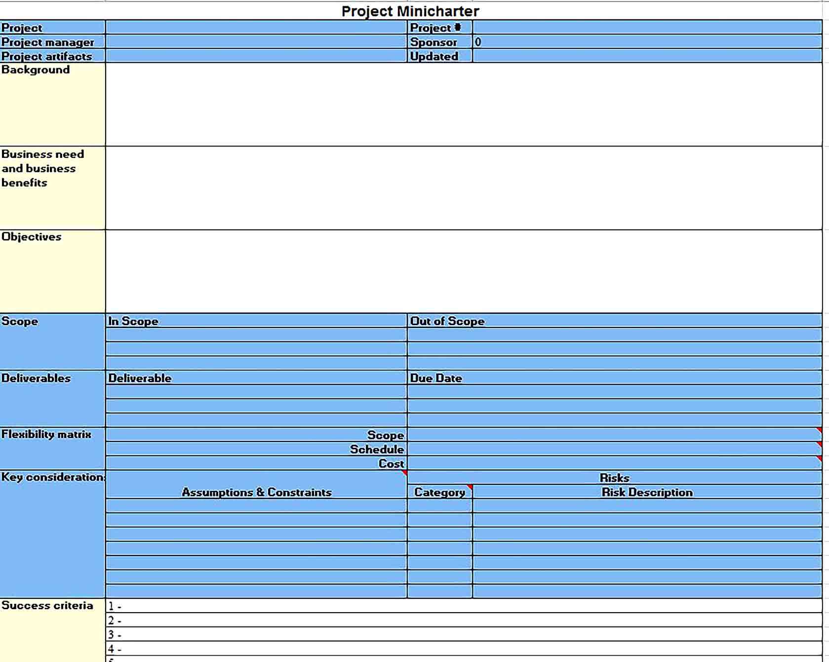Sample Status Project Report Template Excel Format 1 1
