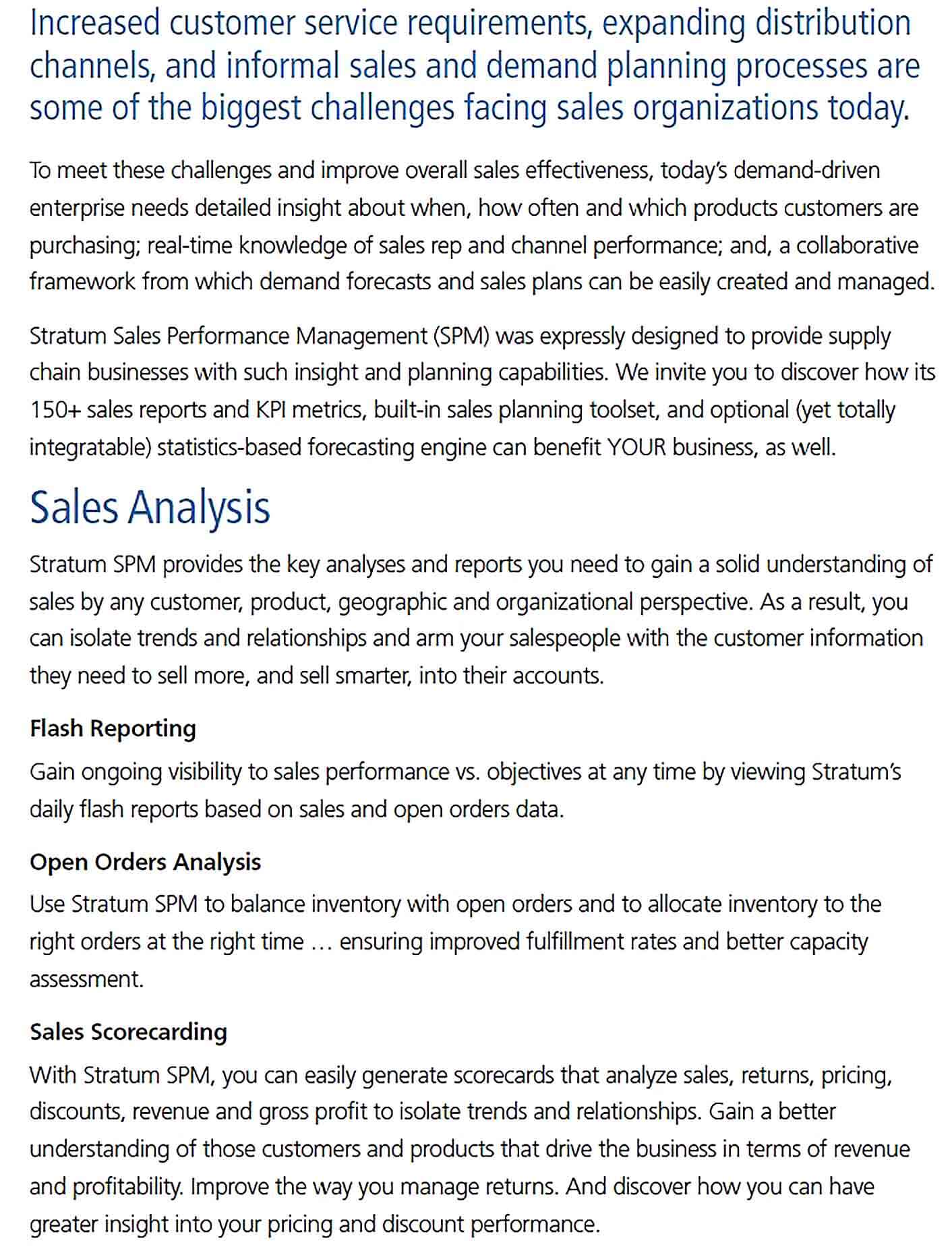 Sample business sales report sample