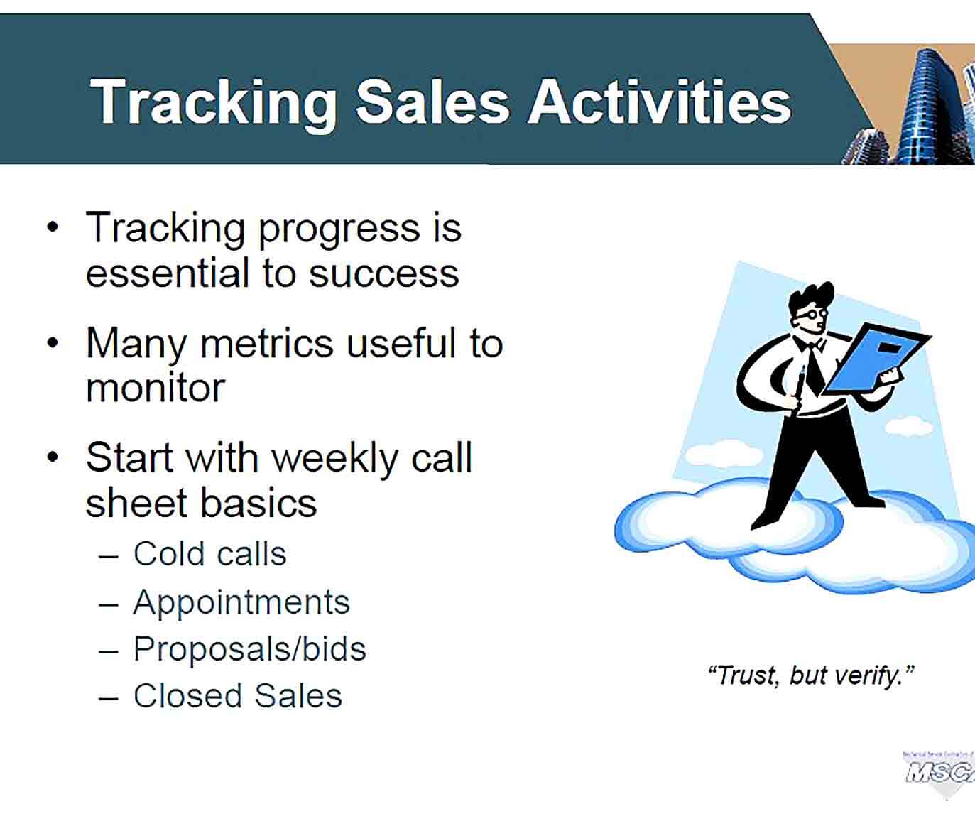 Sample sales activity report template