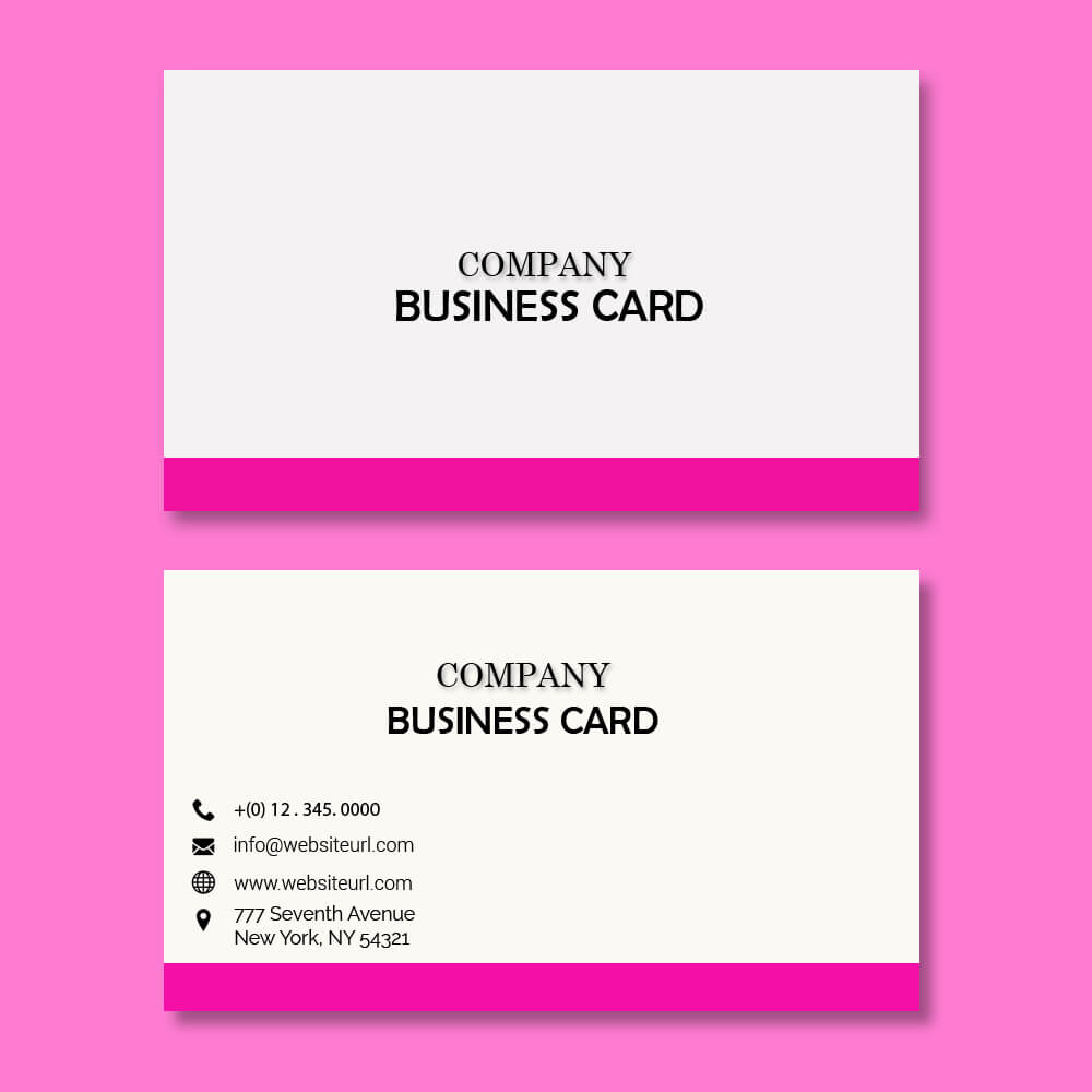 Business card templates example psd design