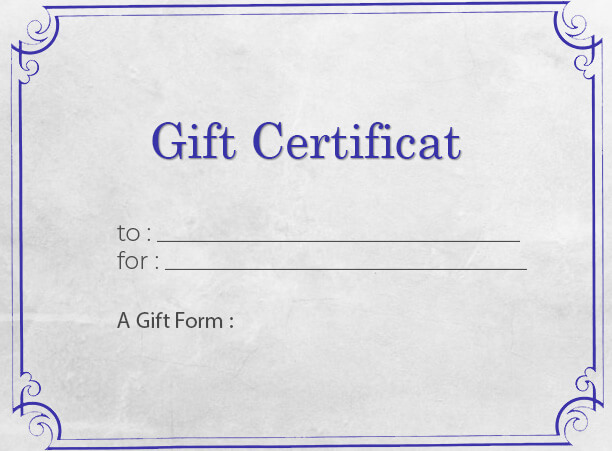 Gift Certificate templates psd templates