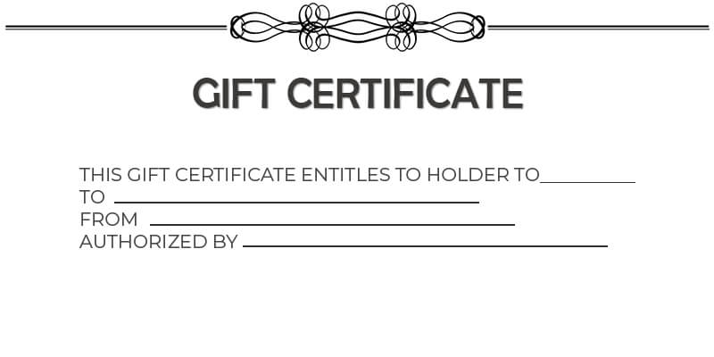 Gift Certificate templates templates psd