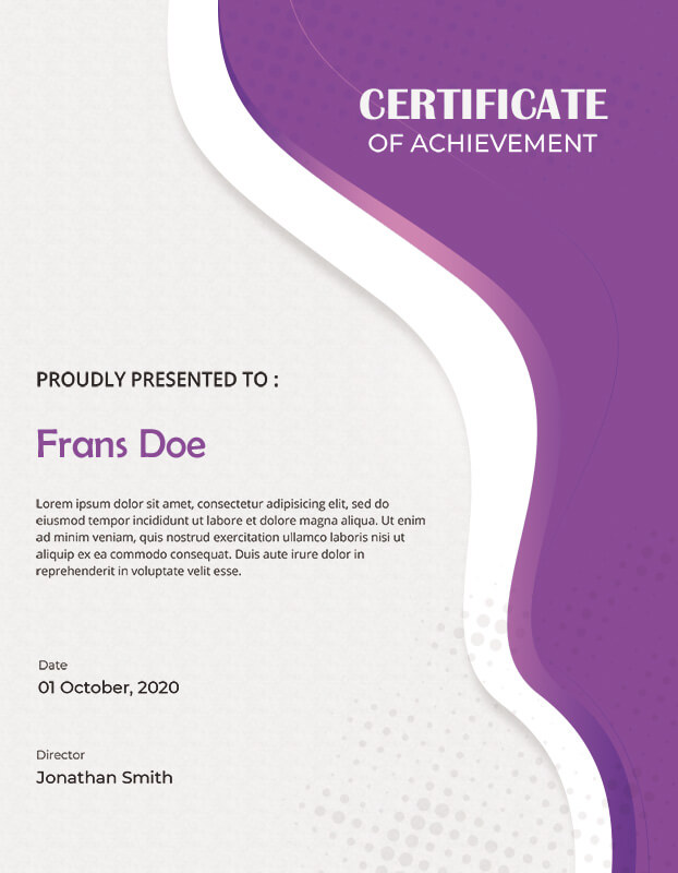 award certificate templates for photoshop