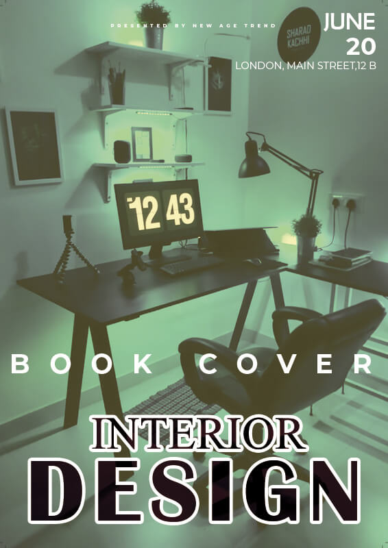 book cover in photoshop