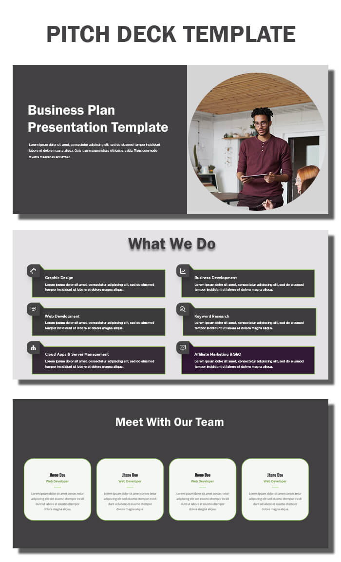 pitch deck in photoshop