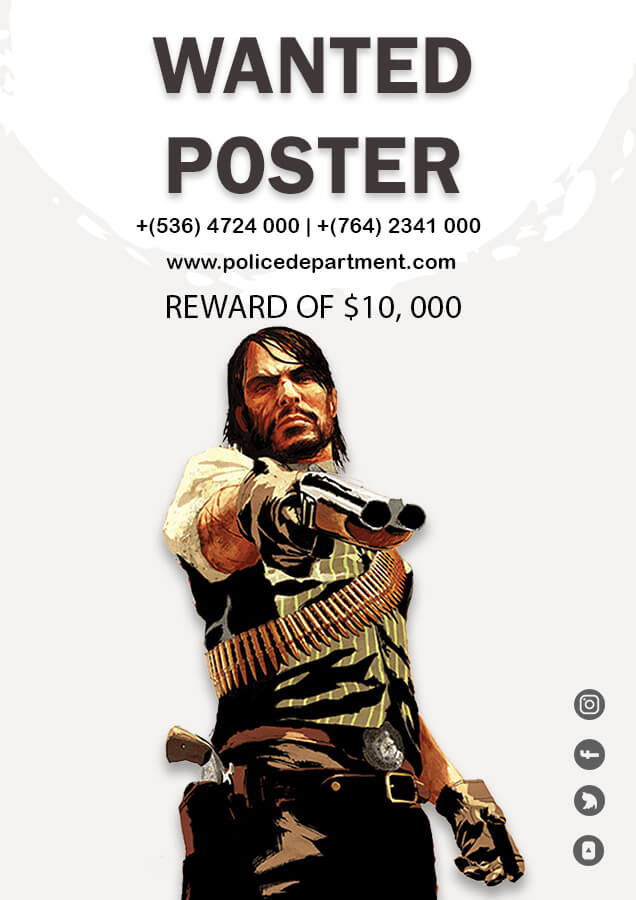 wanted poster in photoshop