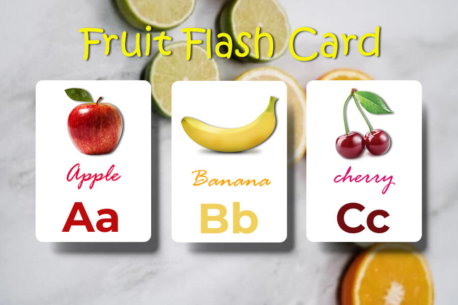 Flash Card example psd design