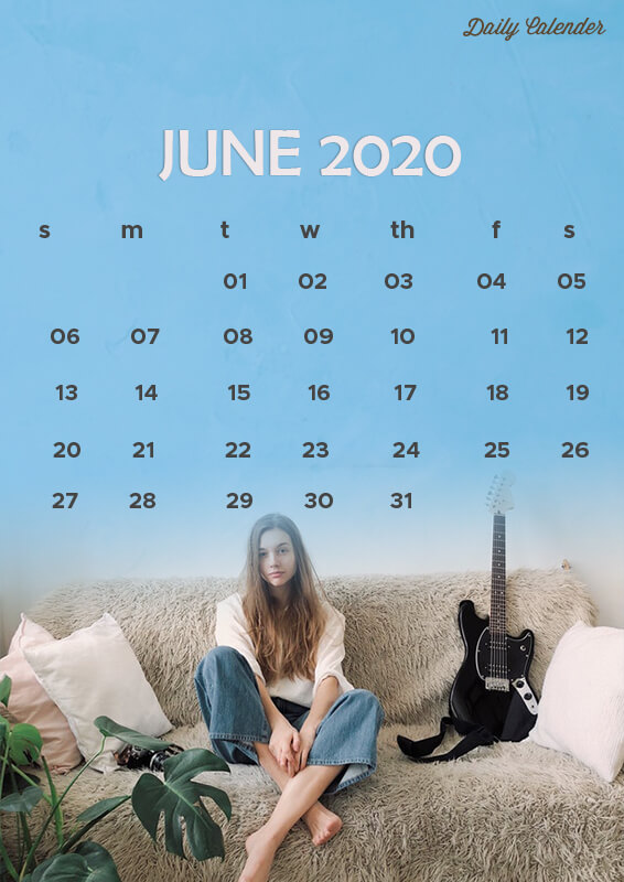 daily calender in photoshop