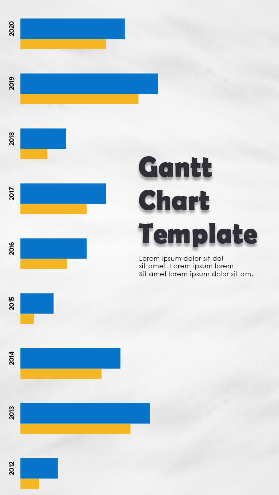 gantt chart templates for photoshop
